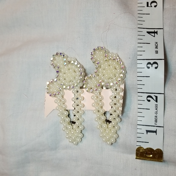 MOUSE EAR BLING LOT OF 7 HIGH QUALITY MOUSE EAR THEMED HAIR CLIPS BOWS SEQUINS - Picture 8 of 12